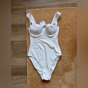NWT SIMKHAI Kyle Bustier One Piece